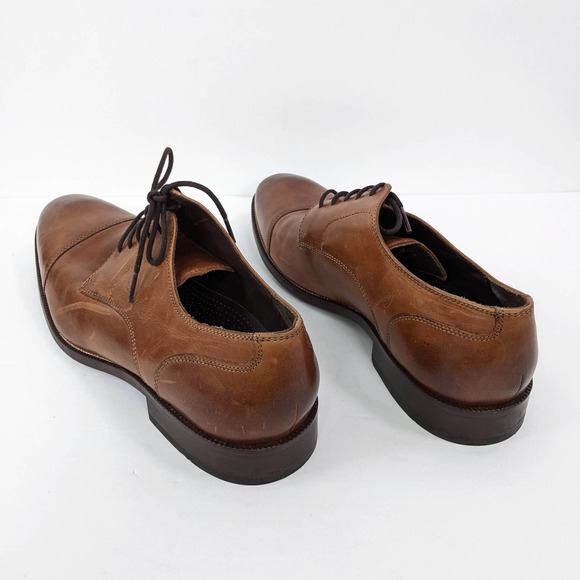 Cole Haan Size 12M Men\'s Modern Classics Cap Oxford Shoes British Tan main image 11